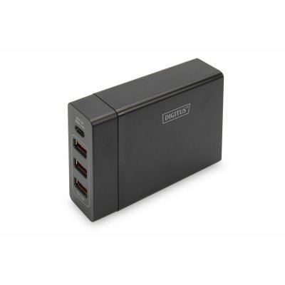 DIGITUS  DA-10195, Int&eacute;rieur, Secteur, 20 V, 1,2 m, Noir