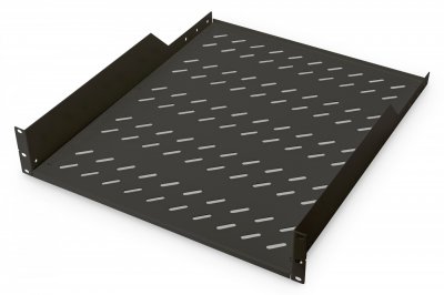 DIGITUS  DN-19 TRAY-2-55-SW - &Eacute;tag&egrave;re pour rack - RAL 9005 - 2U - 19