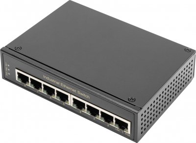 DIGITUS  Dn-651108 Switch 8 Ports Noir
