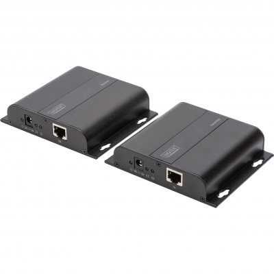 DIGITUS  DS-55122 AV extender AV transmitter & receiver Black