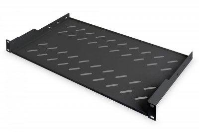 DIGITUS  &Eacute;tag&egrave;re pour montage fixe dans les armoires DN-19 TRAY-1-SW