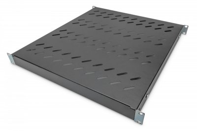 DIGITUS  - Etag&egrave;re pour rack - noir, RAL 7035 - 1U - 19