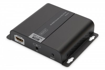 DIGITUS  Extender 4K HDMI via CAT/IP (r&eacute;cepteur), PoE