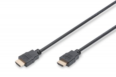 DIGITUS  Hdmi Standard Connection Cable Typ A 3 M Ethernet Noir