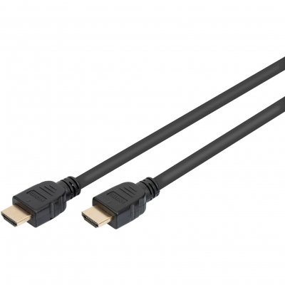 DIGITUS  Hdmi Ultra High Speed Type A Conector Cable 5 M Noir