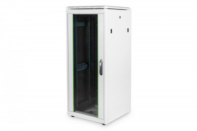 DIGITUS  Unique Armoires Rack, Laqu&eacute;-Gris, 26HE-60 Breit-60 cm Tief
