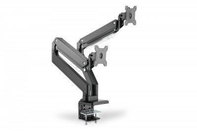 DIGITUS  Universal Dual Monitor Arm Mount 15-35&acute;&acute; Argent&eacute;