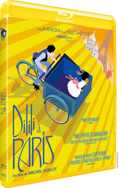 Dilili &agrave; Paris (C&eacute;sar 2019 du Meilleur Film d'Animation) [Blu-ray]