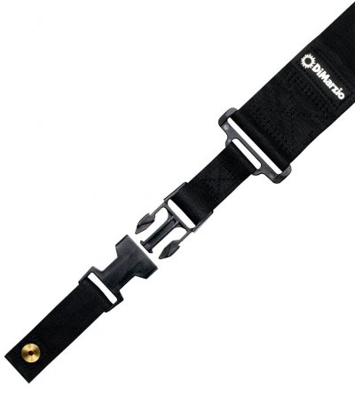 DIMARZIO  Dd2200bk Nylon Cliplock - Noir - Sangle Guitare