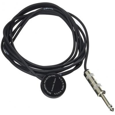 DIMARZIO  DP130-BK Micro pastille pour Guitare acoustique Noir
