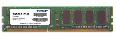 PATRIOT Dimm 8 gb ddr3- 1333 PSD38G13332