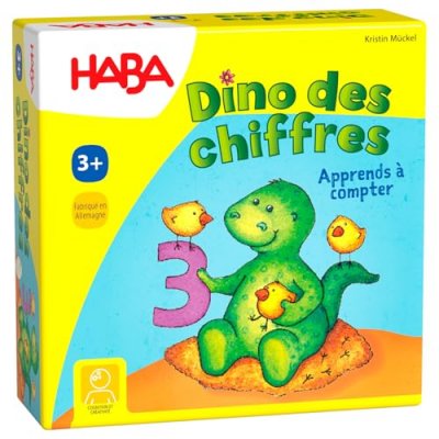HABA Dino des chiffres Multicolore 