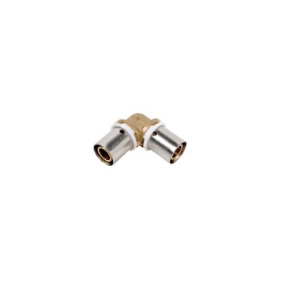 DIPRA  735124 Raccord PER &agrave; Sertir Coude Egal, diam&egrave;tre 12 mm