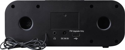 LENCO DIR-121BK - Radio Internet st&eacute;r&eacute;o avec DAB+, FM et Bluetooth - Noir