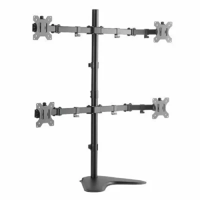 UNISEX Dis Acc Logilink Mount Quad Monitor 13"-32" Steel