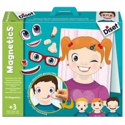 DISET  Magnetics - Les Expressions - R&eacute;versible gar&ccedil;on et fille