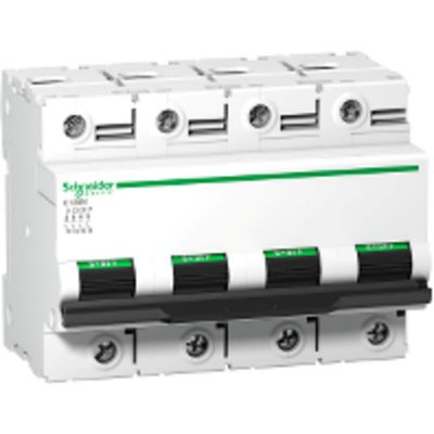 SCHNEIDER ELECTRIC Disjoncteur C120N 4P 125 a, courbe c, 10 kA - A9N18377