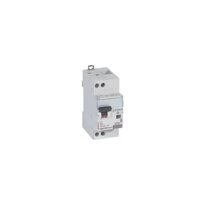 LEGRAND Disjoncteur diff dx&sup3; 4500 visvis un 230v 6a typeac 300ma courbe c 2m