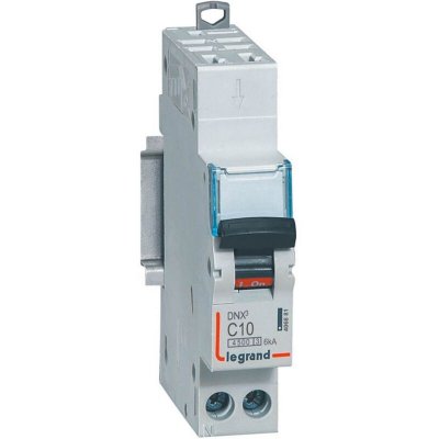 LEGRAND Disjoncteur DNX&sup3; 4500 autovis UN 230V 10A 6kA courbe C 1 module