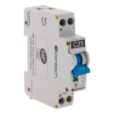 ZENITECH Disjoncteur PH/N - 25A NF - 