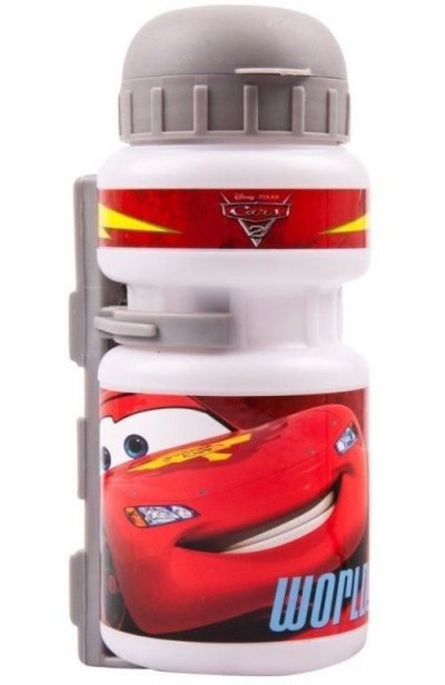 DISNEY  bouteille avec porte-bidon Cars blanc / rouge 500 ml