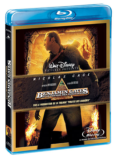 DISNEY CLASSIQUES - Blu-Ray Benjamin Gates et le tr&eacute;sor des Templiers