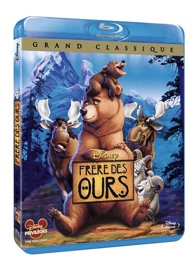 DISNEY CLASSIQUES - Blu-Ray Fr&egrave;re des ours