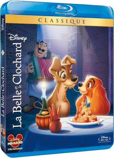 DISNEY CLASSIQUES - Blu-Ray La belle et le clochard