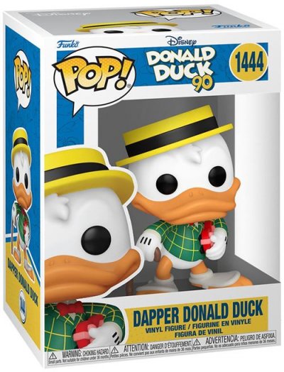 FUNKO Disney Dd 90th Anniversary - Figurine Pop! Donald Duck (pimpant) 9 Cm