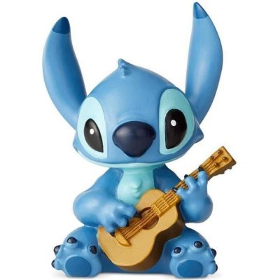 Disney Enesco Lilo & Stitch Stitch With Ukulele 6 Cm Multicolore