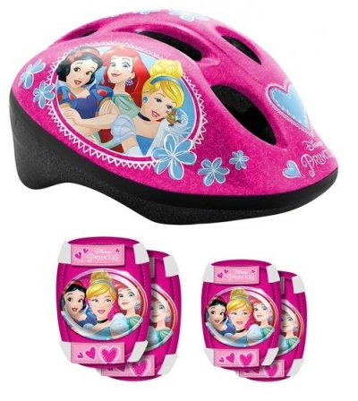 DISNEY  ensemble de protection Princess rose 5 pi&egrave;ces