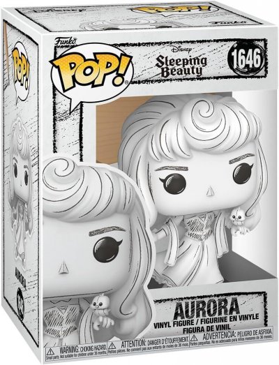 FUNKO Disney - Figurine POP! Sketched Aurora 9 cm