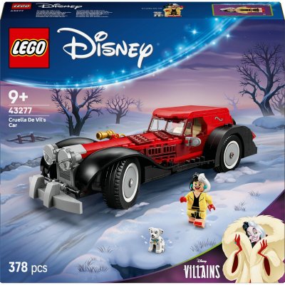 Disney la voiture de cruella d'enfer