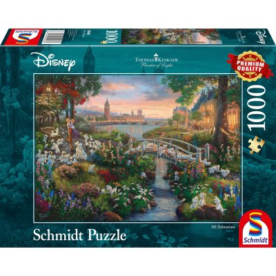 SCHMIDT SPIELE Disney, Les 101 Dalmatiens, 1000 Pcs