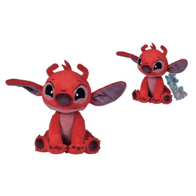 SIMBA Disney - Lilo & Stitch, Leroy, Rouge, 25 cm, &agrave; partir de 0 Mois