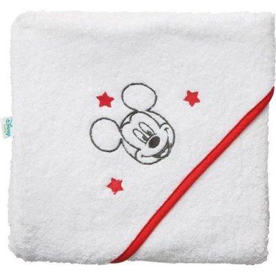 DISNEY  Mickey Cape de bain - 80 x 80 cm   Blanc/Rouge