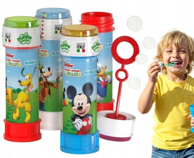 SUPER MERCHANT Disney- Mickey & Friends Bulles de Savon, 047006PA, Pack de 36