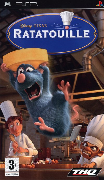 Disney/Pixar Ratatouille - Ensemble Complet - Playstation Portable Psp