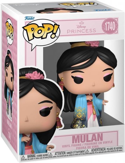 FUNKO Disney Princess - Figurine POP! Mulan (Grande entr&eacute;e) 9 cm