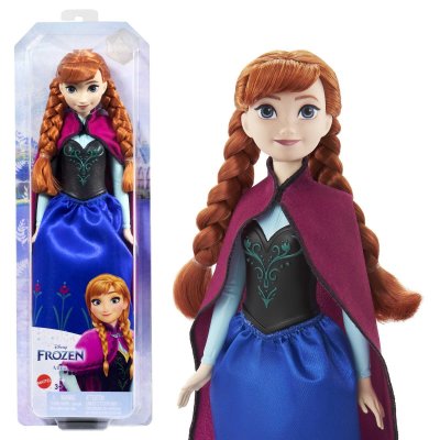 MATTEL Disney Princess Frozen Anna Traveler Doll Violet