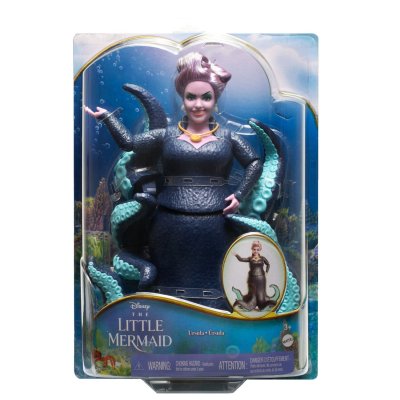 MATTEL Disney Princess Scallop &Uacute;rsula Doll Bleu