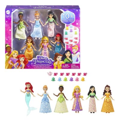 DISNEY PRINCESSES Disney Princess Tea Party Minists Doll Jaune