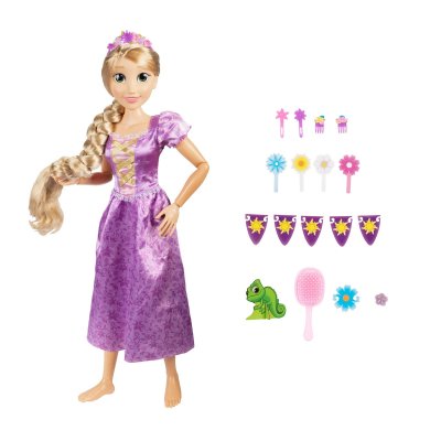 DISNEY  PRINCESSES - Poup&eacute;e Raiponce - 80 cm - JAKKS - 480454