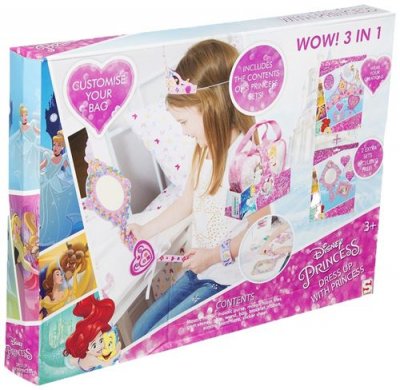 DISNEY PRINCESSES  - Set cr&eacute;atif 3 en 1