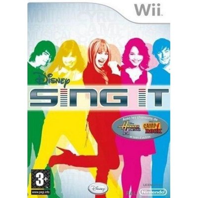 DISNEY SING IT CAMP ROCK / JEU CONSOLE Wii