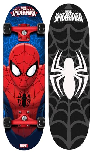 STAMP Disney skateboard Spider-Man noir / rouge / bleu 71 cm