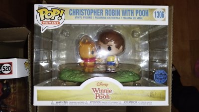 FUNKO Disney Winnie L&acute;Ourson Pop! Moment Vinyl Figurine Winnie The Pooh- Cr