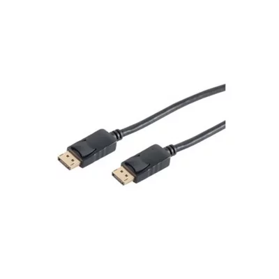 Displayport-kabel 20pol -> 20pol st st 3.00m mit riegel bulk