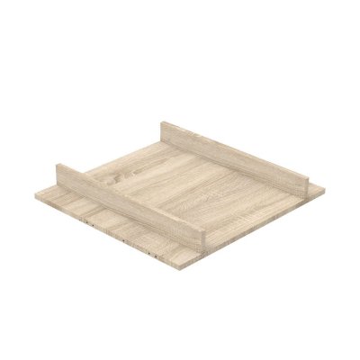 SAUTHON Dispositif &agrave; langer 77x55,5cm en m&eacute;lamine marron