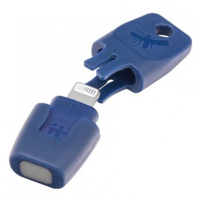 HEAT IT Dispositif m&eacute;dical Anti-moustique  pour Iphone Bleu
